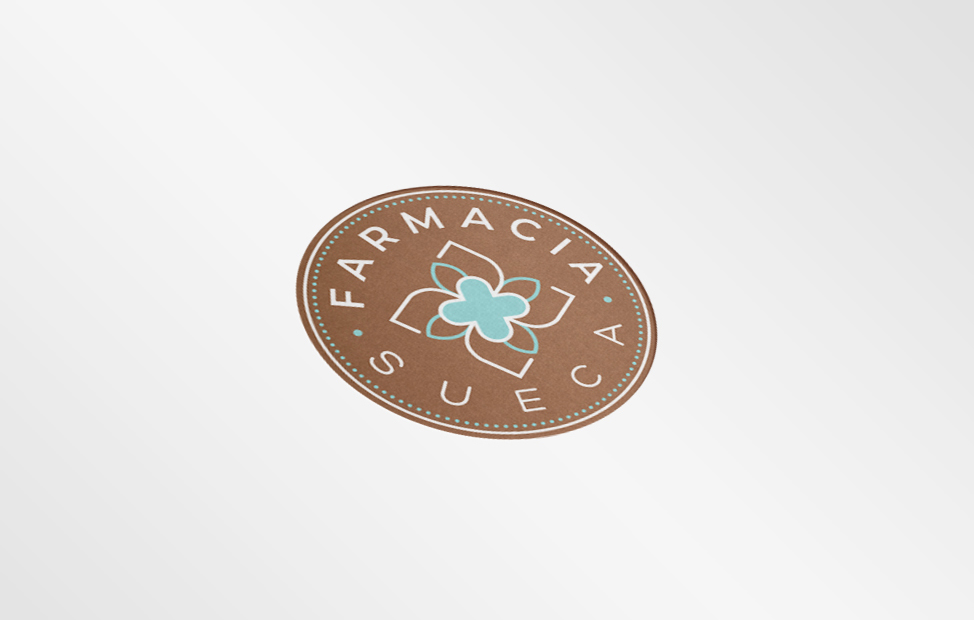Diseño logotipo Farmacia Sueca, Valencia